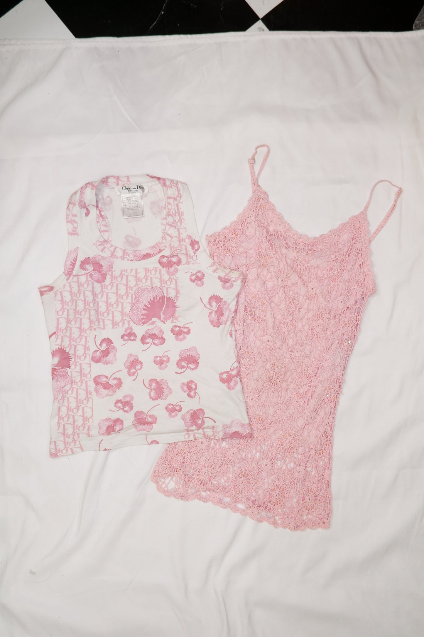 Dior Cherry Blossom Tank | Size S-M