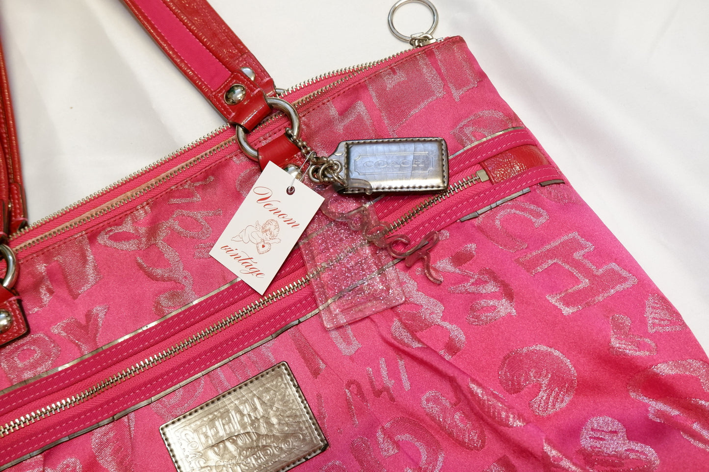 Hot Pink Coach Poppy Tote Bag