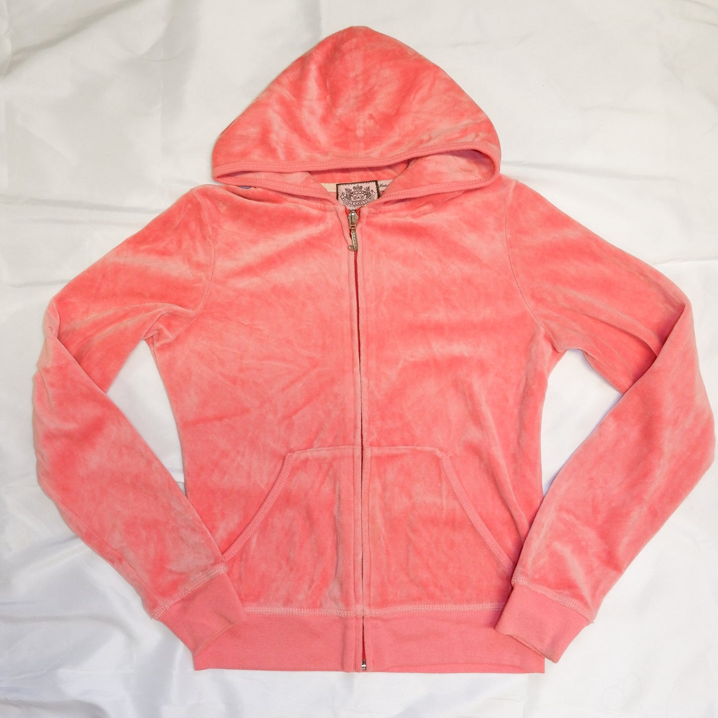 Coral Pink Y2k Juicy Tracksuit