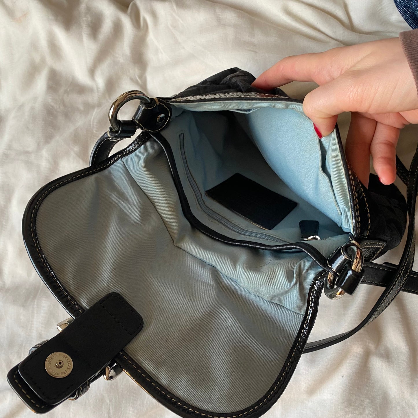 Coach Buckle Bag