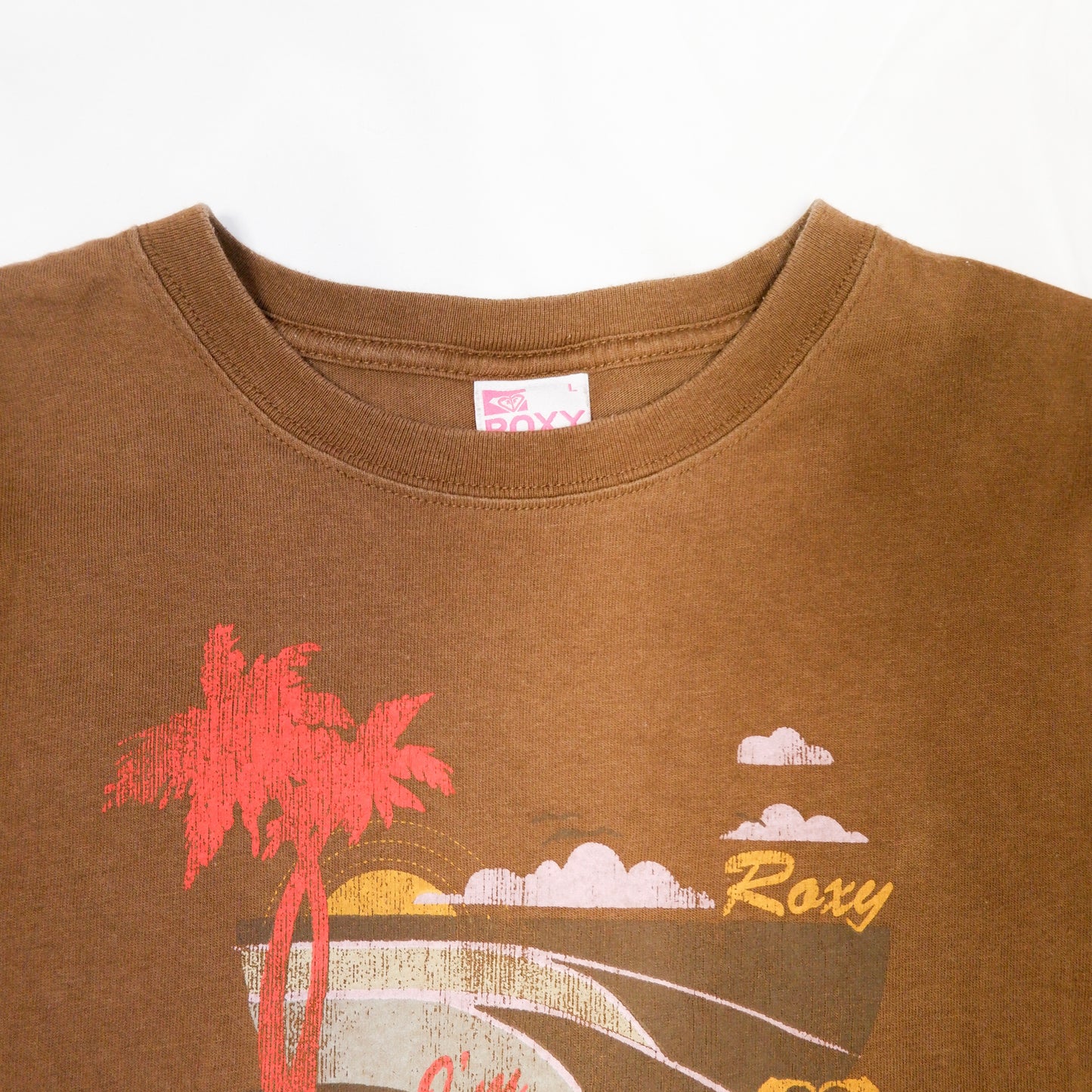 Roxy Brown Tee | Size L