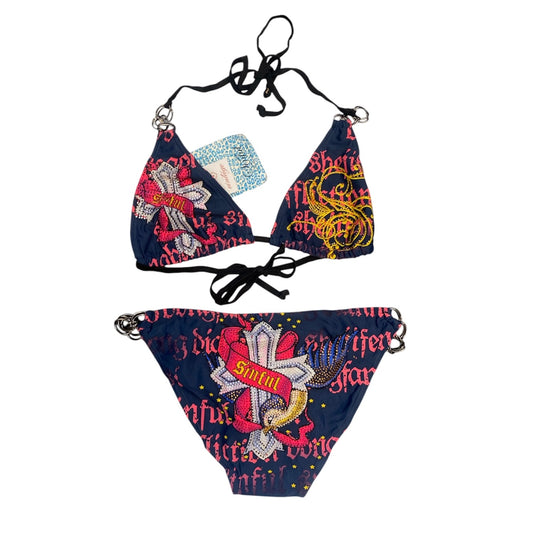 Affliction Cross Bikini | Size L